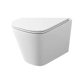 Унитаз подвесной Teymi Helmi S безободковый, сиденье микролифт T40302