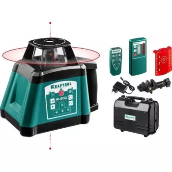 Уровень лазерный ротационный Kraftool RL600 34600