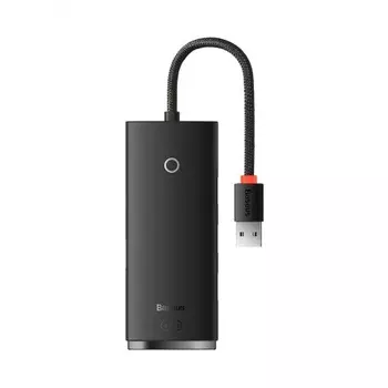 USB-хаб Baseus Lite Series Black (WKQX030001)