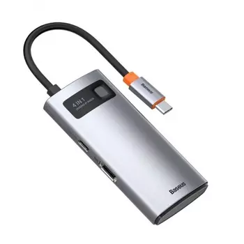 USB-хаб Baseus Metal Gleam Gray (CAHUB-CY0G)