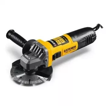 УШМ STEHER d 125 мм, 1000 Вт, (AGS-125-1000)
