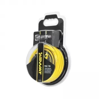 Установочный комплект проводов для усилителя Swat PAC-T8