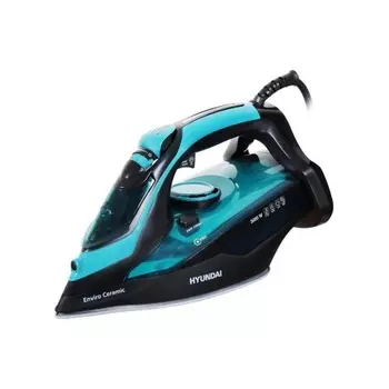 Утюг Hyundai H-SI01221 3000Вт черный/зеленый
