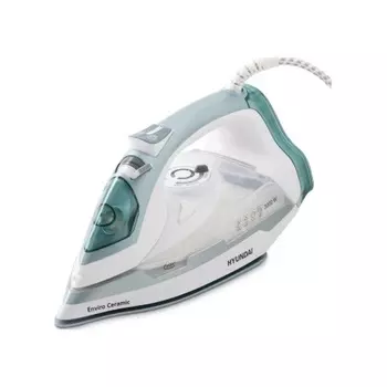 Утюг Hyundai H-SI01223 3000Вт белый/изумрудный