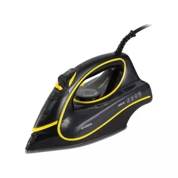 Утюг Hyundai H-SI01560 3200Вт черный/желтый