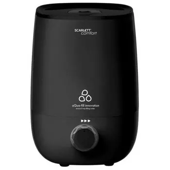 Увлажнитель воздуха Scarlett SC-AH986M24 (до 30 м?, резервуар 3.8 л, цвет черный)