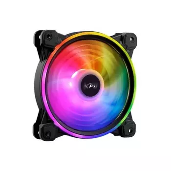 Вентилятор для корпуса XPG HURRICANE 120 ARGB PWM, черный (HURRICANE120ARGBPWM-BKCWW)