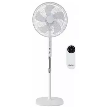 Вентилятор напольный Centek CT-5023 65Вт скоростей:4 ПДУ белый