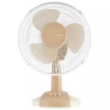 Вентилятор настольный Centek CT-5006 25Вт скоростей:2 бежевый/белый