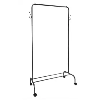 Вешалка гардеробная ИСТОК, на колёсах ( ) чёрный, ВГ12