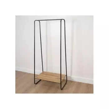 Вешалка гардеробная с полками Скандинавия 21 черный,ВГССП 21 Ч
