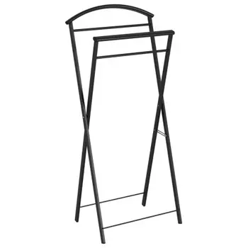 Вешалка-стойка д/одежды напол. костюм. (мет)Контур черный ВНП 367 Ч