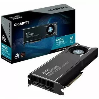 Видеокарта Gigabyte PRO W7900 DUAL SLOT AI TOP 48GB GDDR6 384bit (W7900 AI TOP 48G)