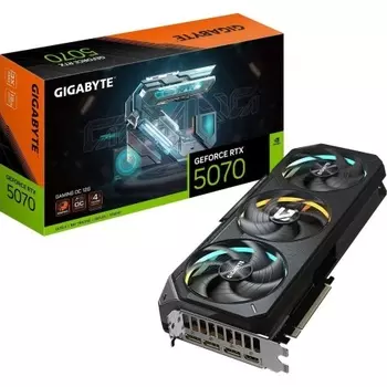 Видеокарта Gigabyte RTX5070 GAMING OC 12GB GDDR7 192bit 3xDP HDMI 3FAN RTL