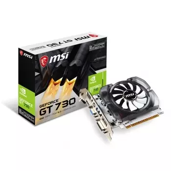 Видеокарта MSI GeForce GT 730 2048Mb 64 GDDR3 Ret (N730-2GD3V3)