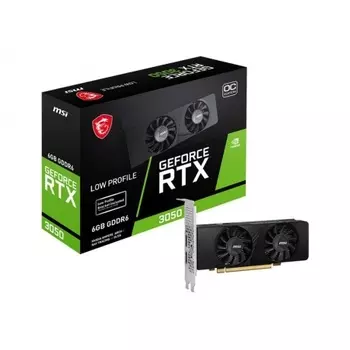 Видеокарта MSI GeForce RTX 3050 6G (RTX 3050 LP 6G OC)