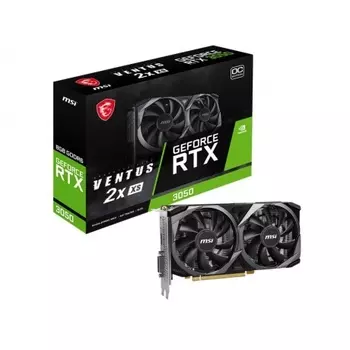 Видеокарта MSI RTX3050 VENTUS 2X XS 8GB OC (RTX 3050 VENTUS 2X XS 8G OC)