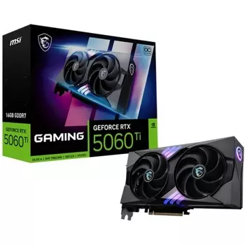 Видеокарта MSI RTX5060Ti GAMING OC 8GB GDDR7 128bit 3xDP HDMI 2FAN RTL