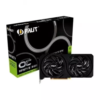 Видеокарта Palit RTX4060 INFINITY 2 OC 8Gb (NE64060S19P1-1070L)