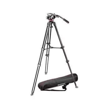 Видеокомплект Manfrotto MVK502AM-1 (штатив+головка) черный