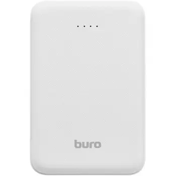 Внешний аккумулятор Buro T4-10000, 10000мAч, белый (t4-10000-wt)
