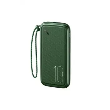 Внешний аккумулятор USAMS US-CD150 PB56 (10000 mAh), зеленый (10KCD15003)