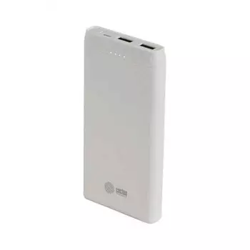 Внешний аккумуляторм Cactus CS-PBFSMT-10000 10000mAh 2.1A 2xUSB белый