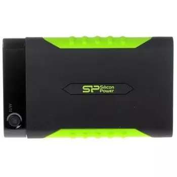 Внешний HDD Silicon Power Armor A15 2Tb Black-Green (SP020TBPHDA15S3K)