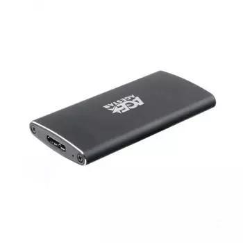 Внешний корпус AgeStar 3UBMS2 (BLACK) mSATA черный