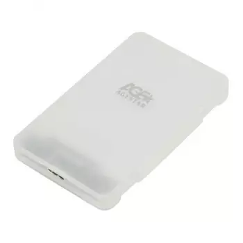 Внешний корпус для HDD/SSD AgeStar 3UBCP3 SATA пластик белый 2.5"