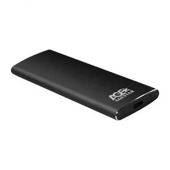 Внешний корпус SSD AgeStar 3UBNF2C m2 NGFF 2280 B-Key USB 3.1 алюминий черный