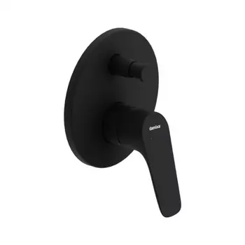 Встраиваемый смеситель для ванны и душа Damixa Jupiter 777100300 черный