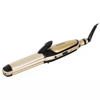 Выпрямитель Starwind SHC 7075 55Вт черный/шампань (макс.темп.:200С)