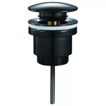 Выпуск без перелива HAIBA черный (HB68-7)