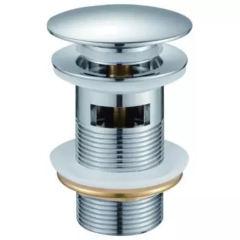 Выпуск с переливом HAIBA хром (HB67)