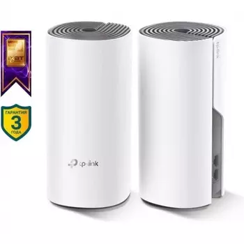 Wi-Fi система TP-Link Deco E4 (DECO E4(2-PACK)) белый