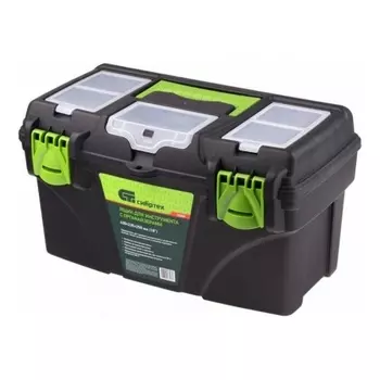 Ящик для инструментов 18”, с органайзерами// Сибртех