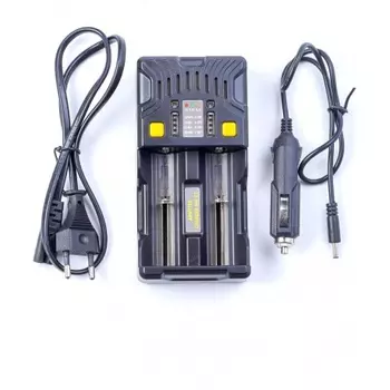 Зарядное устройство Armytek Uni C2, универсальное 2 канальное(1А для каждого канала/LED индикация)