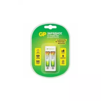 Зарядное устройство GP Е211 с 2 аккумуляторами ААА1000