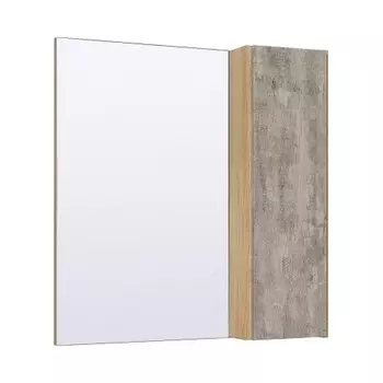 Зеркальный шкаф Runo дуб серый Мальта 70 (00-00001102)