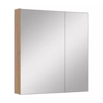 Зеркальный шкаф Runo графит Лада 60 (00-00001161)