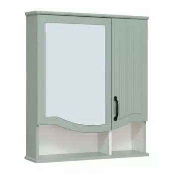Зеркальный шкаф Runo мята Марсель 65 (00-00001219)