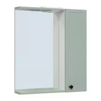 Зеркальный шкаф Runo правый мята Римини 65 (00-00001277)