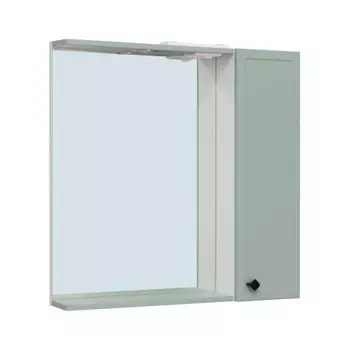 Зеркальный шкаф Runo правый мята Римини 75 (00-00001279)
