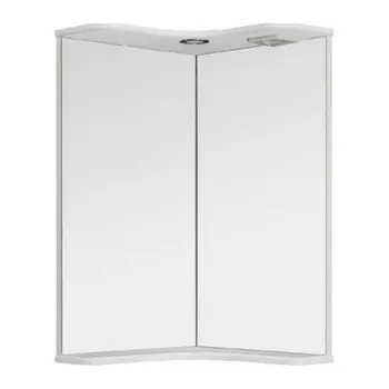 Зеркало Runo угловое Классик 65 (УТ000004163)