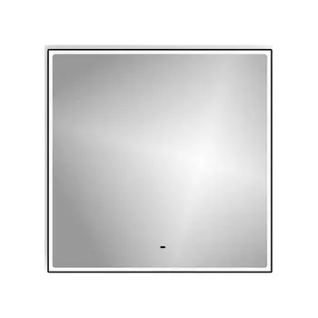Зеркало Teymi Helmi 80х80, LED Black Edition, сенсор на взмах T20305IR