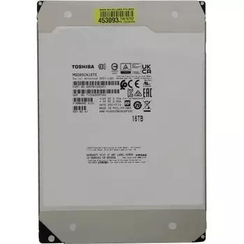 Жесткий диск HDD Toshiba SAS 16Tb (MG08SCA16TE)