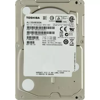 Жесткий диск HDD Toshiba SAS 300Gb 2.5" (AL13SXB300N)