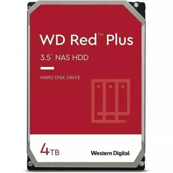 Жесткий диск HDD WD 3.5" NAS 4TB Red Plus SATA III WD40EFPX