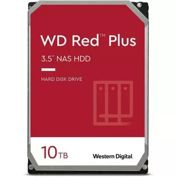 Жесткий диск HDD Western Digital Red Plus 10Tb (WD101EFBX)
